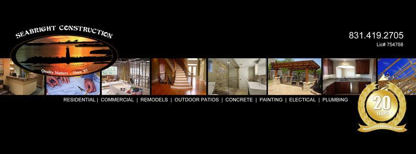 Seabright Construction — Keith Schnaible remodel banner